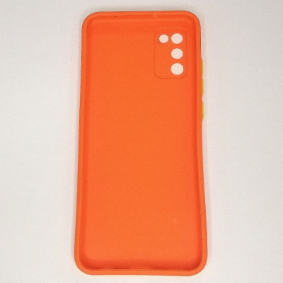 Накладка TPU Square Full Camera для Samsung A02s/A025- помаранчевий