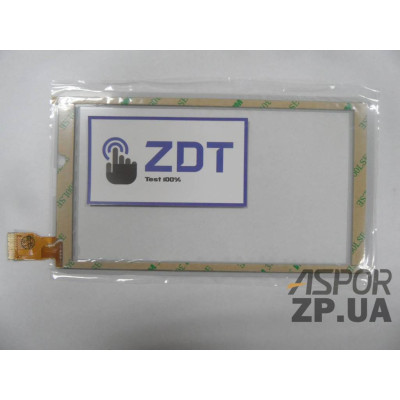Сенсор для планшета 184*104 мм. 30 pin China Tab HS1273/HS1275 White