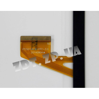 Сенсор для планшета Nomi A10101/A10102/Bravis NB102/VTC5010A18-FPC-3.0 Black