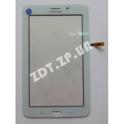Сенсор для планшета Samsung T116 / Tab 3 Lite c 3G White Сенсор для планшета Samsung T116 / Tab 3 Lite c 3G White
