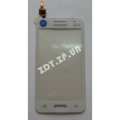Сенсор для телефону Samsung G355 Galaxy Core2 Duos White