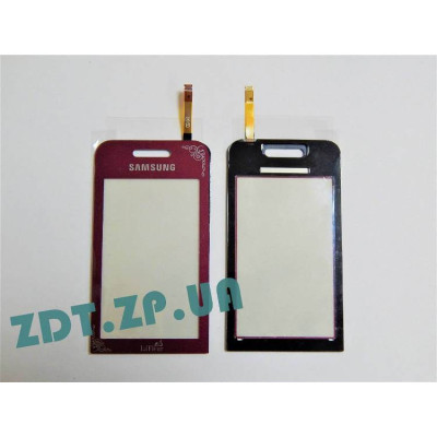 Сенсор для телефону Samsung S5230 Galaxy Star La Fleur Red