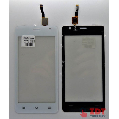 Сенсор для телефону Nomi i4510 Beat White White Сенсор для телефону Nomi i4510 Beat White White