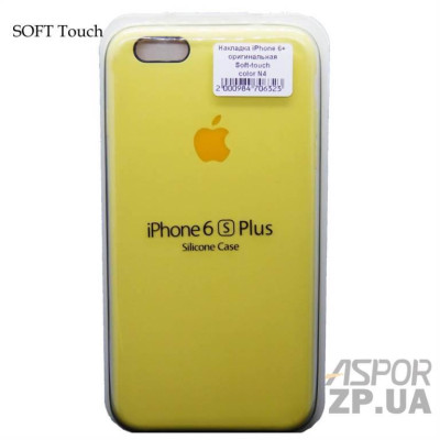 Накладка (з мікрофіброю) Soft Touch для iPhone 6 Plus- color N4 Накладка (з мікрофіброю) Soft Touch для iPhone 6 Plus- color N4