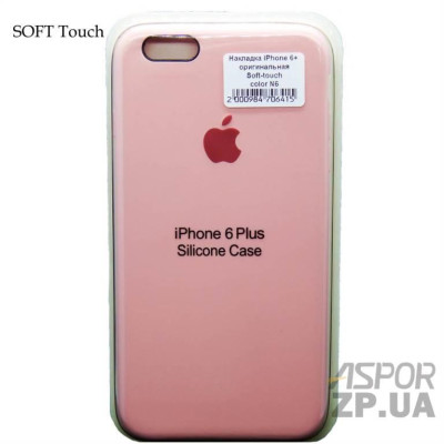 Накладка (з мікрофіброю) Soft Touch для iPhone 6 Plus- color N6 Накладка (з мікрофіброю) Soft Touch для iPhone 6 Plus- color N6