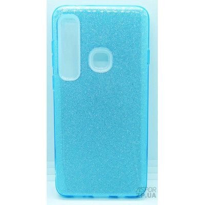 Накладка Shine (блиск 3в1) для Samsung A9 2018/A920- синій Накладка Shine (блиск 3в1) для Samsung A9 2018/A920- синій