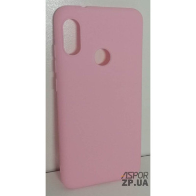 Накладка TPU Soft case для Xiaomi Mi A2 Lite/Redmi 6 Pro- рожевий Накладка TPU Soft case для Xiaomi Mi A2 Lite/Redmi 6 Pro- рожевий