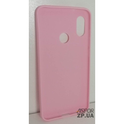 Накладка TPU Soft case для Xiaomi Mi A2 Lite/Redmi 6 Pro- рожевий