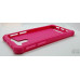Чохол- накладка універсальний + шкіра 5.5`- 5.7`- рожевий