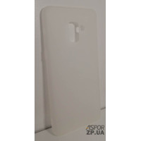 Накладка TPU Soft case для Samsung A8 Plus 2018/A730- білий Накладка TPU Soft case для Samsung A8 Plus 2018/A730- білий