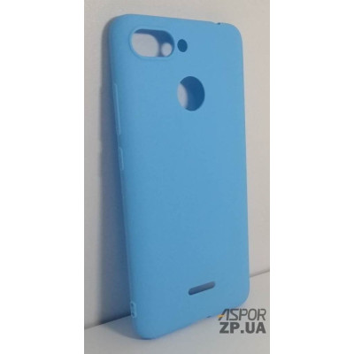 Накладка TPU Soft case для Xiaomi Redmi 6- синій Накладка TPU Soft case для Xiaomi Redmi 6- синій