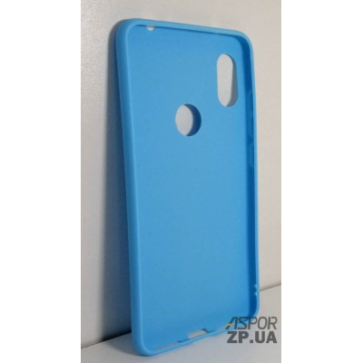 Накладка TPU Soft case для Xiaomi Redmi Note 6 Pro- синій