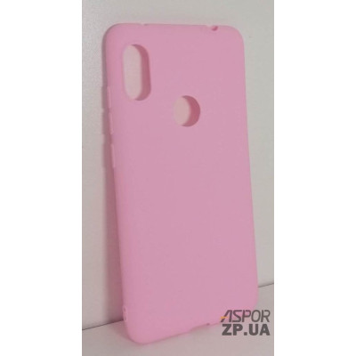 Накладка TPU Soft case для Xiaomi Redmi Note 6 Pro- рожевий Накладка TPU Soft case для Xiaomi Redmi Note 6 Pro- рожевий