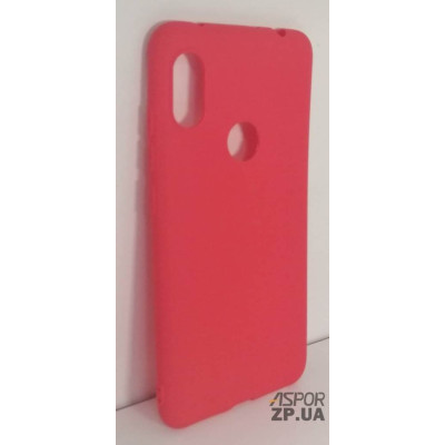 Накладка TPU Soft case для Xiaomi Redmi Note 6 Pro- червоний Накладка TPU Soft case для Xiaomi Redmi Note 6 Pro- червоний