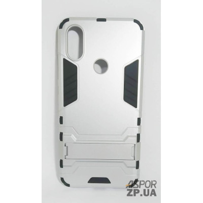 Протиударний чохол Armor Case для Xiaomi Mi A2/Mi 6X- сріблястий Протиударний чохол Armor Case для Xiaomi Mi A2/Mi 6X- сріблястий