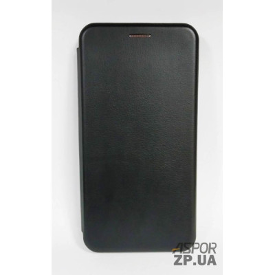 Чохол-книжка Premium Leather Case для Nokia 7.1 Plus в тех. упаковці- чорний Чохол-книжка Premium Leather Case для Nokia 7.1 Plus в тех. упаковці- чорний