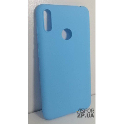 Накладка TPU Soft case для Huawei Y7 2019- синій Накладка TPU Soft case для Huawei Y7 2019- синій
