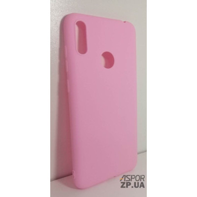 Накладка TPU Soft case для Huawei Y7 2019- рожевий Накладка TPU Soft case для Huawei Y7 2019- рожевий