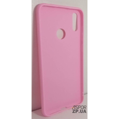 Накладка TPU Soft case для Huawei Y7 2019- рожевий