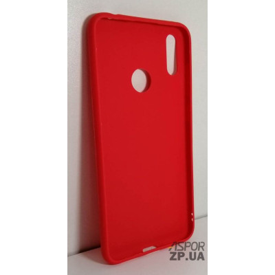 Накладка TPU Soft case для Huawei Y7 2019- червоний
