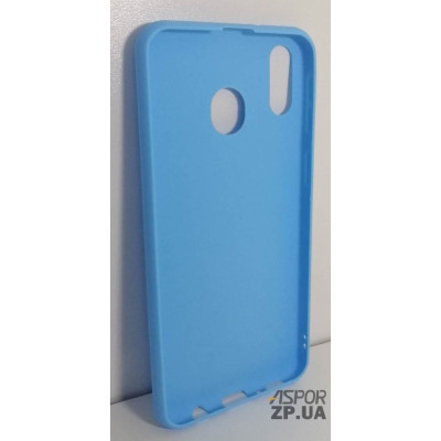 Накладка TPU Soft case для Samsung M20/M205- синій