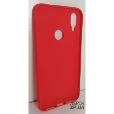 Накладка TPU Soft case для Xiaomi Redmi Note 7- червоний