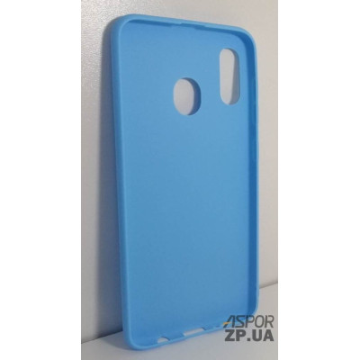 Накладка TPU Soft case для Samsung A20/A205/A30/A305- синій
