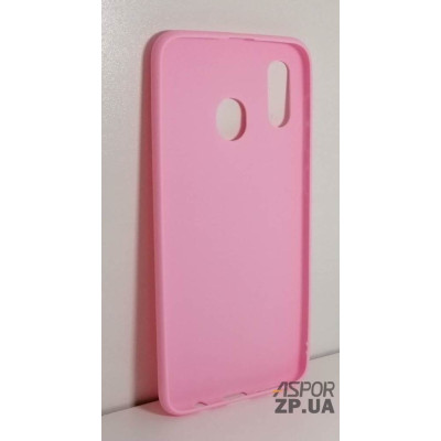 Накладка TPU Soft case для Samsung A30/A305/A20/A205- рожевий