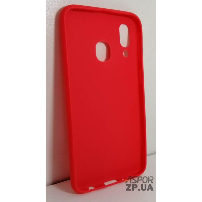 Накладка TPU Soft case для Samsung A40/A405- червоний
