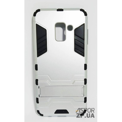 Протиударний чохол Armor Case для Samsung A8 2018/A530- сірий Протиударний чохол Armor Case для Samsung A8 2018/A530- сірий