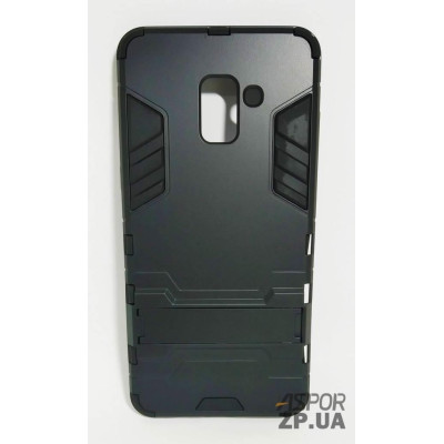 Протиударний чохол Armor Case для Samsung A8 Plus 2018/A730- чорний Протиударний чохол Armor Case для Samsung A8 Plus 2018/A730- чорний