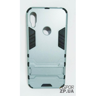 Протиударний чохол Armor Case для Huawei Y6 Prime 2019/Honor 8A- темно- сірий