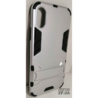 Протиударний чохол Armor Case для iPhone XS- сірий