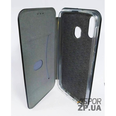Чохол-книжка Premium Leather Case для Samsung M20/M205 в тех. упаковці- чорний
