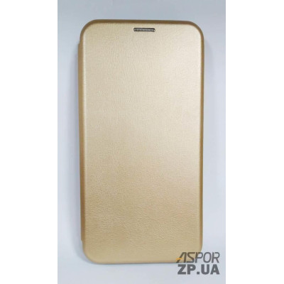 Чохол-книжка Premium Leather Case для Samsung M20/M205 в тех. упаковці- золотий Чохол-книжка Premium Leather Case для Samsung M20/M205 в тех. упаковці- золотий
