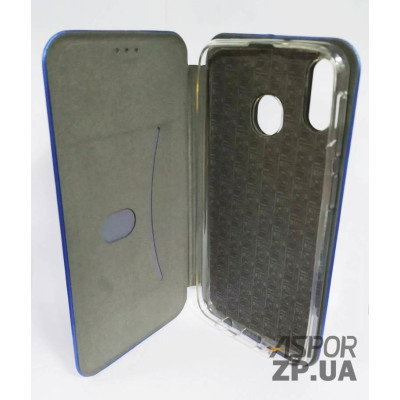 Чохол-книжка Premium Leather Case для Samsung M20/M205 в тех. упаковці- синій
