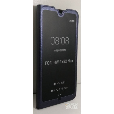 Чохол-книжка Slim open case для Huawei Honor 8X Max- синій Чохол-книжка Slim open case для Huawei Honor 8X Max- синій