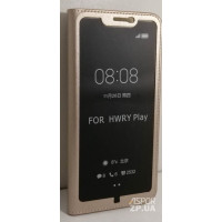 Чохол-книжка Slim open case для Huawei Honor Play- золотий