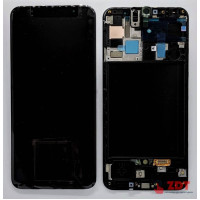 Дисплей для мобільного телефона Samsung A50/A505 Original з тачскріном Black