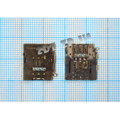 SIM Конектор для Samsung S6 Edge / G925 SIM Конектор для Samsung S6 Edge / G925