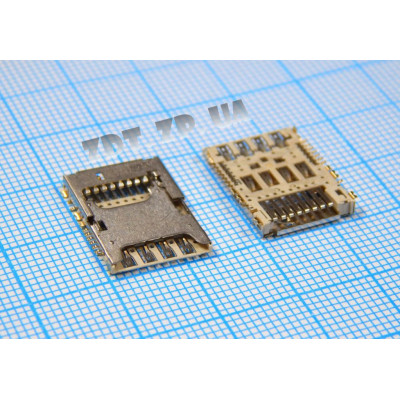 SIM Конектор для Samsung S5 / G900 (G900H,G900,G900A,G900F,G900X,I9600) SIM Конектор для Samsung S5 / G900 (G900H,G900,G900A,G900F,G900X,I9600)