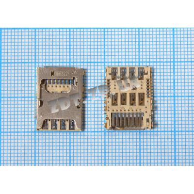 SIM Конектор для Samsung S5 / G900 (G900H,G900,G900A,G900F,G900X,I9600) SIM Конектор для Samsung S5 / G900 (G900H,G900,G900A,G900F,G900X,I9600)