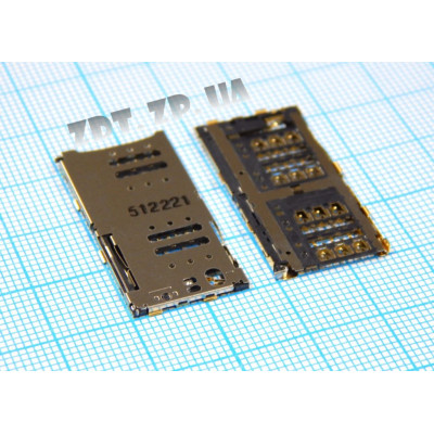 SIM Конектор для Meizu M1 Note (CDMA) SIM Конектор для Meizu M1 Note (CDMA)