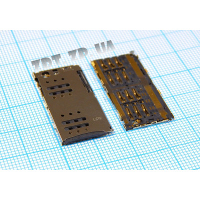 SIM Конектор для Meizu M1 Note (GSM) SIM Конектор для Meizu M1 Note (GSM)