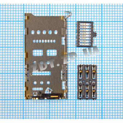 SIM Конектор для Meizu M1 Mini