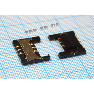 SIM Конектор для Samsung i9100/ i9103 /i9105/ s5280/ s5282/ s5310/ s5312/ s7262/ /i9190/i9195