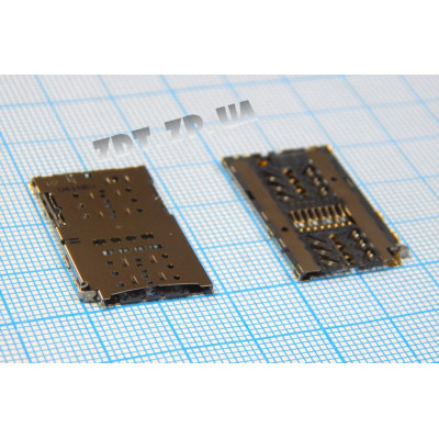 SIM Конектор для Samsung S7 / G930 / G935 (+ Конектор карти пам`яті MMC) SIM Конектор для Samsung S7 / G930 / G935 (+ Конектор карти пам`яті MMC)