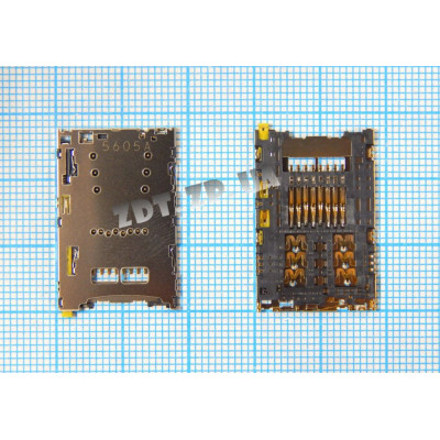 SIM Конектор для Sony E6553/ E6603/ E6853/ E6653