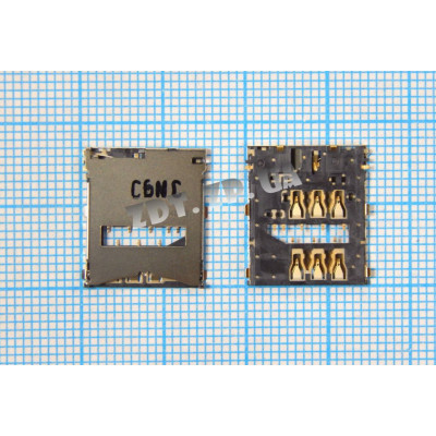 SIM Конектор для Sony Z C6602/ C6603/ C6606