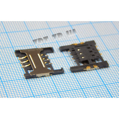 SIM коннектор для Lenovo A5000/ A788t/ A300H SIM коннектор для Lenovo A5000/ A788t/ A300H